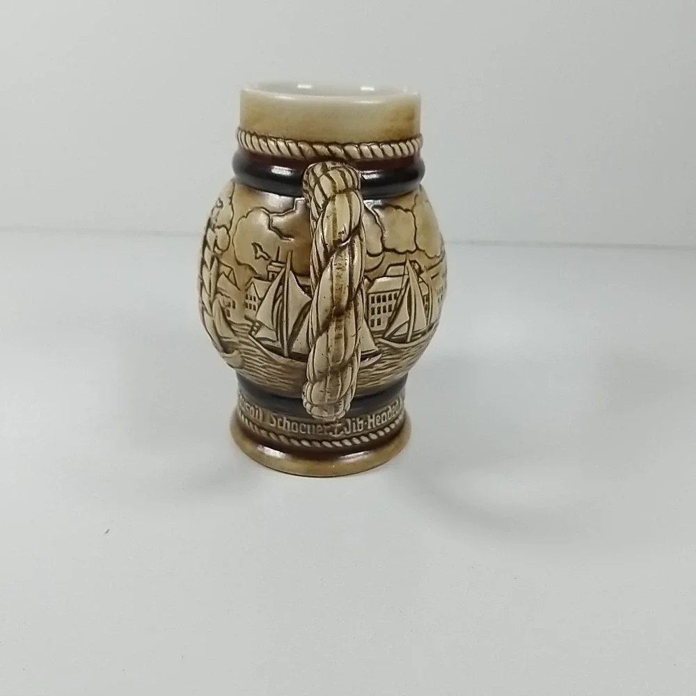 Vintage 1982 Avon Mini Beer Stein, Nautical